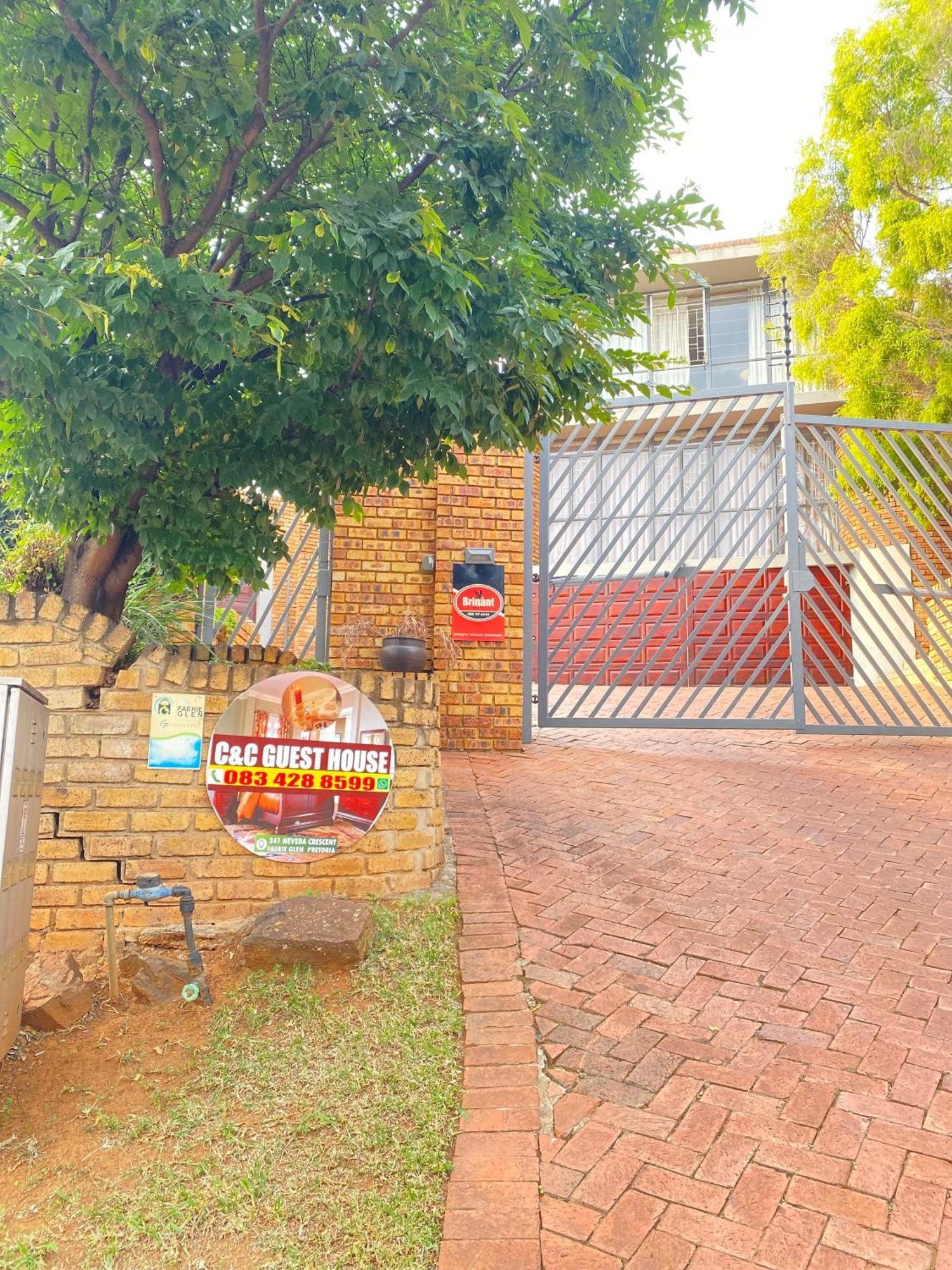 C And C Guest House/ Bed And Breakfast Pretoria-Noord Εξωτερικό φωτογραφία